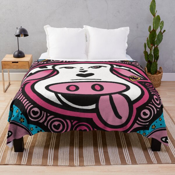 Item preview, Honey Baby Pink Cow Design designed and sold by Prachi Patel.