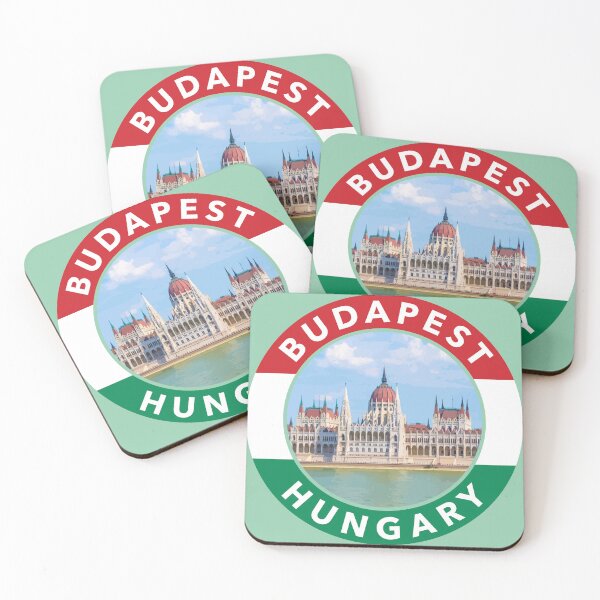 Item preview, Budapest, Hungary Round Emblem designed and sold by travelwitheric.