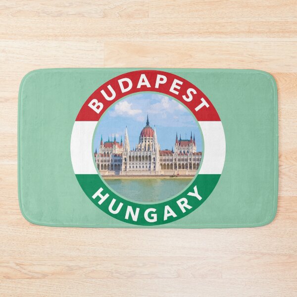 Item preview, Budapest, Hungary Round Emblem designed and sold by travelwitheric.