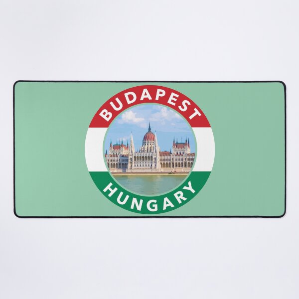 Item preview, Budapest, Hungary Round Emblem designed and sold by travelwitheric.