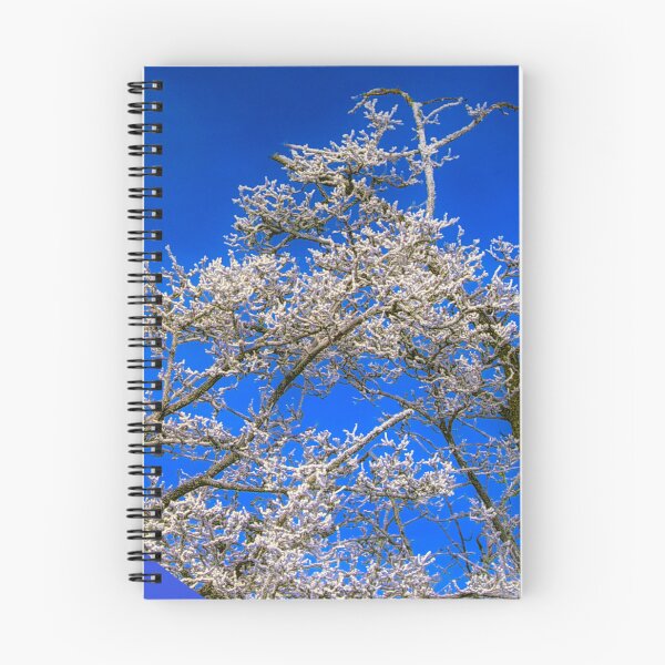 Item preview, Snowy branches on blue sky designed and sold by MarieClaude1954.