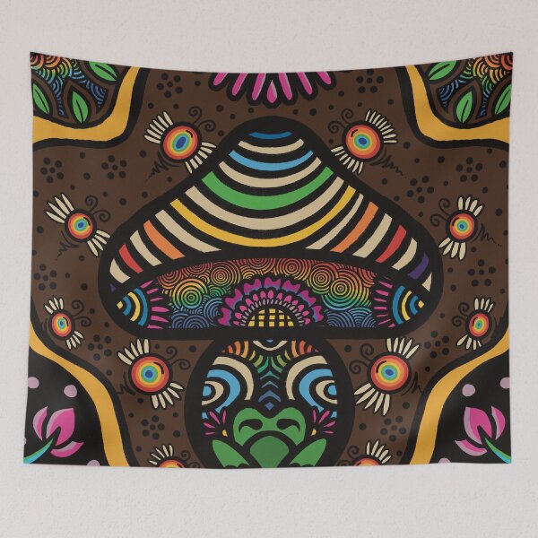 Item preview, Rainbow Toadstool Cute Frog designed and sold by Prachi Patel.