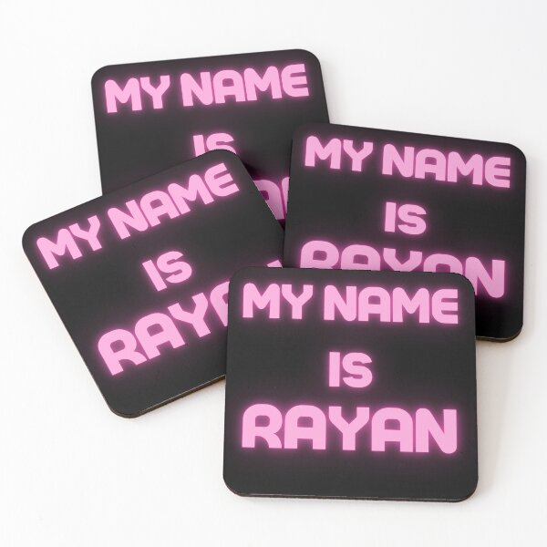 Item preview, My Name Is RAYAN designed and sold by RelaxTimeYogaa.