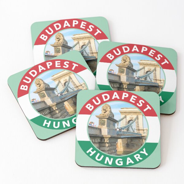 Item preview, Budapest, Hungary Round Emblem designed and sold by travelwitheric.