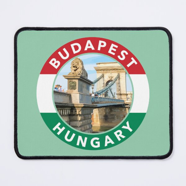 Item preview, Budapest, Hungary Round Emblem designed and sold by travelwitheric.