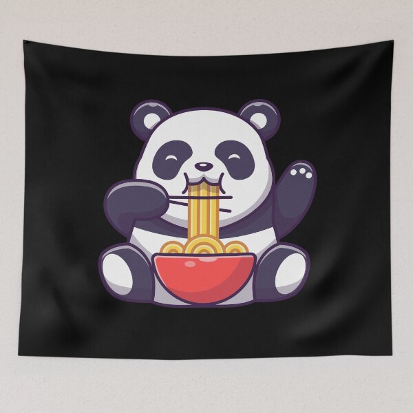 Item preview, Cat eating ramen designed and sold by Sam Artist.