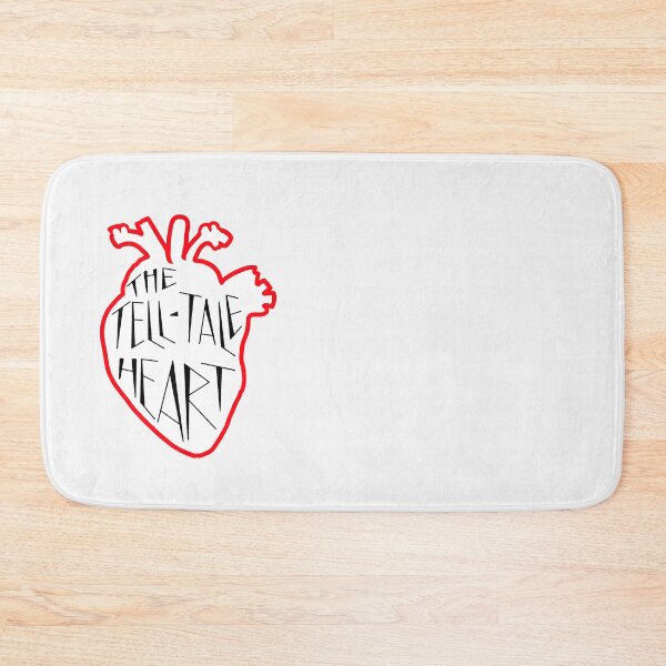 Item preview, Tell Tale Anatomical Heart (White/Red) designed and sold by erinfrizzell.