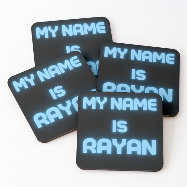 Item preview, My Name Is RAYAN designed and sold by RelaxTimeYogaa.