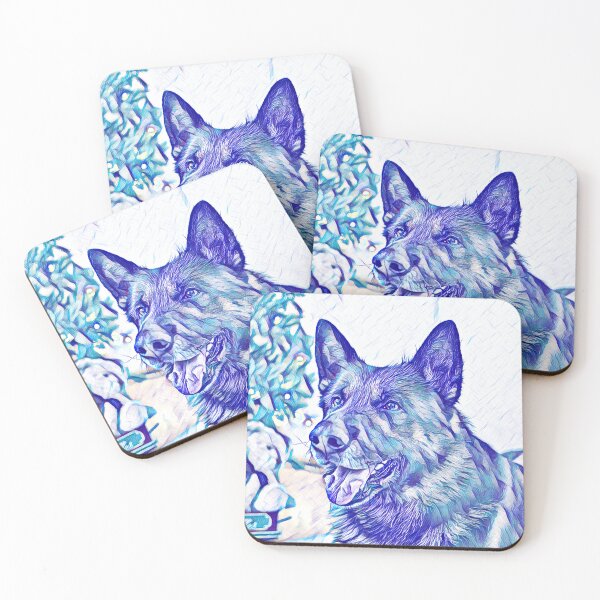 Item preview, A german shepherd sketch design - German shepherd lover, Doggy gift for gsd owners, German shepherd artwork designed and sold by Doggymadness.