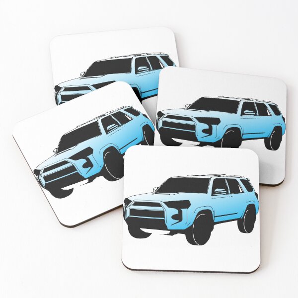 Item preview, 4runner Cutout Light Blue designed and sold by 4RunnerGear.