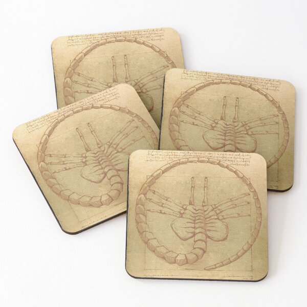 Item preview, Vitruvian FaceHugger designed and sold by drawingofmana.