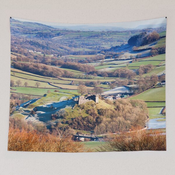 Item preview, Dryslwyn Castle in the Tywi Valley designed and sold by heidipics.