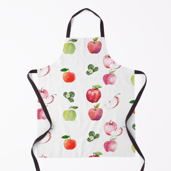 Item preview, Watercolor Apples and Apple Blossom designed and sold by silviaol.