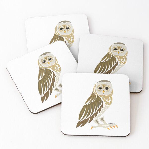 Item preview, Barn Owl Tribal Design - Colored designed and sold by KitayamaDesigns.