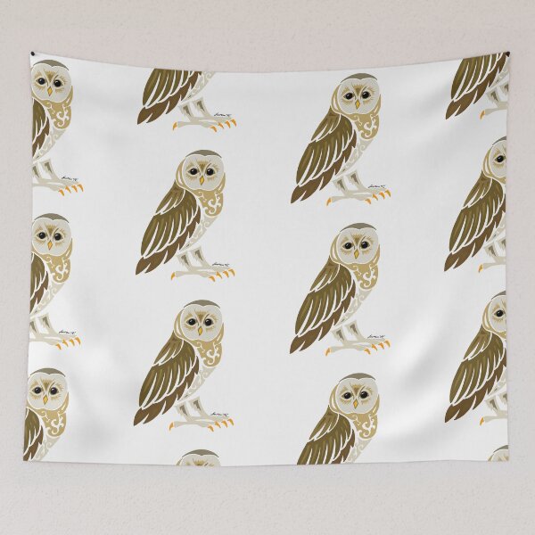 Item preview, Barn Owl Tribal Design - Colored designed and sold by KitayamaDesigns.