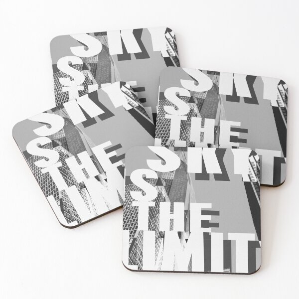 Item preview, Skyline Inspirational Aesthetic Noir City Street Cool Photography designed and sold by sillyquestions.