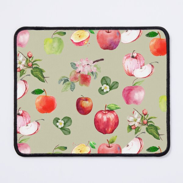 Item preview, Watercolor Apples and Apple Blossom Branches designed and sold by silviaol.