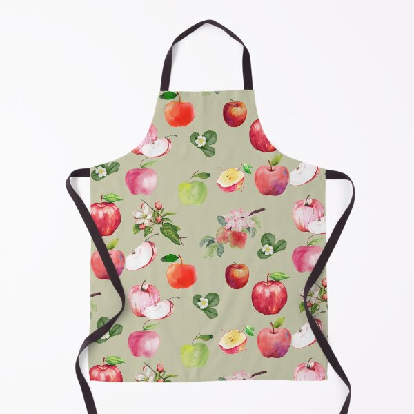 Item preview, Watercolor Apples and Apple Blossom Branches designed and sold by silviaol.
