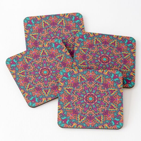 Item preview, mandala clasico morado y naranja designed and sold by Proud Pro Gifts.