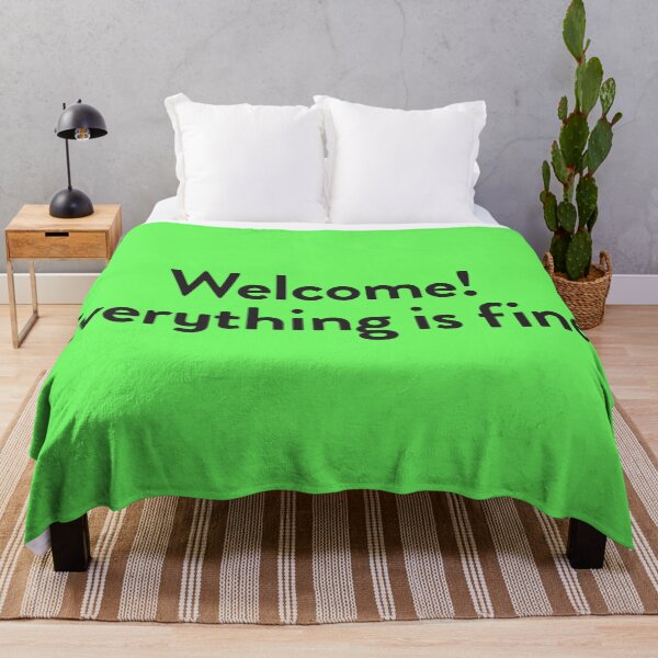 Item preview, Welcome, everything is fine! (The Good Place) designed and sold by catalystdesign.