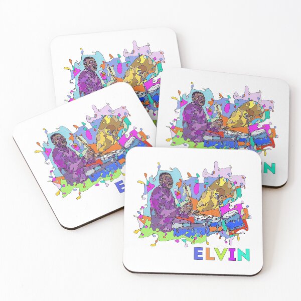Item preview, ELVIN (Elvin Jones) - "Jazz Legends" Art Series by Hristo Vitchev designed and sold by HristoVitchev.