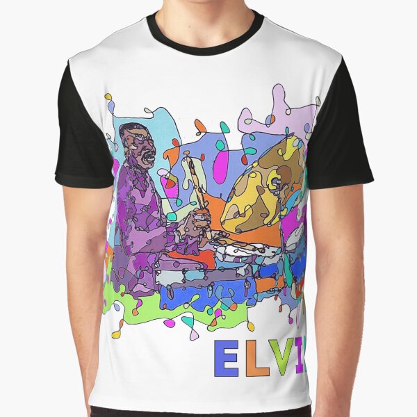 ELVIN (Elvin Jones) - "Jazz Legends" Art Series by Hristo Vitchev Graphic T-Shirt