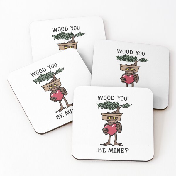Item preview, Loving Bonsai - Wood You Be Mine? (transparent) designed and sold by Chimericvoid.