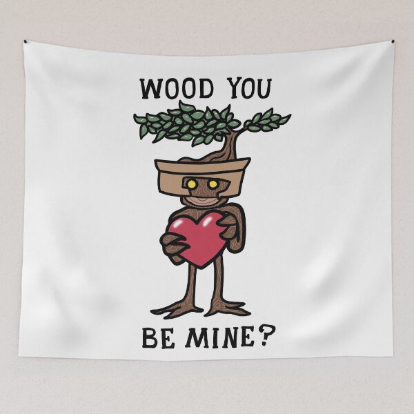 Item preview, Loving Bonsai - Wood You Be Mine? (transparent) designed and sold by Chimericvoid.