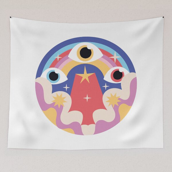 Item preview, Naive Psychedelic Eye designed and sold by VerboShop.