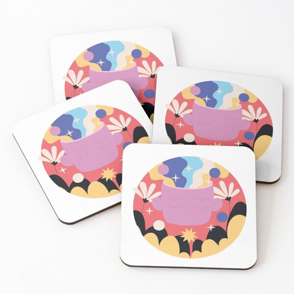 Item preview,  Naive Psychedelic Pot Plant designed and sold by VerboShop.