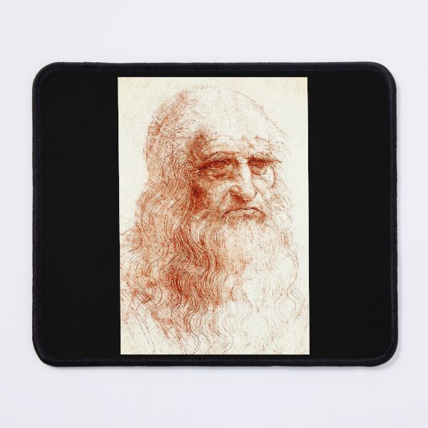 Item preview, Leonardo da Vinci Self-Portrait designed and sold by TheArtShop0528.