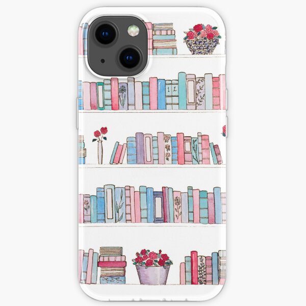 Springtime Bookcase iPhone Soft Case