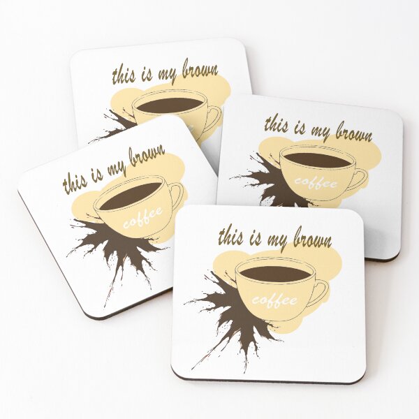 Item preview, This Is My Brown coffee designed and sold by BasmaAtef.