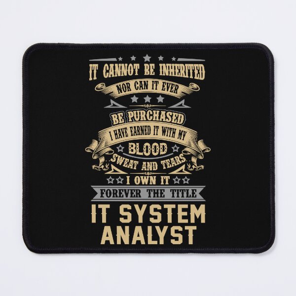 Item preview, It System Analyst T Shirt - Forever The Title Job Gift Item Tee designed and sold by celiagomez456.