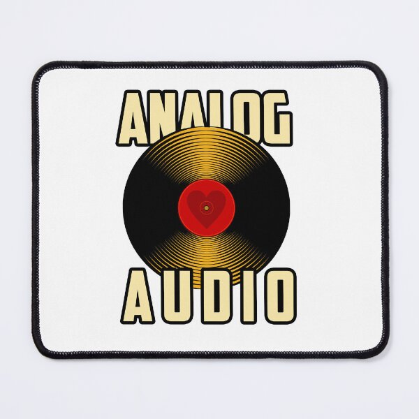 Item preview, I Love analog audio - Vinyl Record Player designed and sold by CattlettArt.