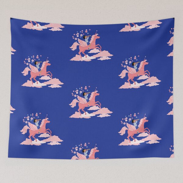 Item preview, Sweet Dreams with a Pink Flying Unicorn designed and sold by FilmmakersPOV.