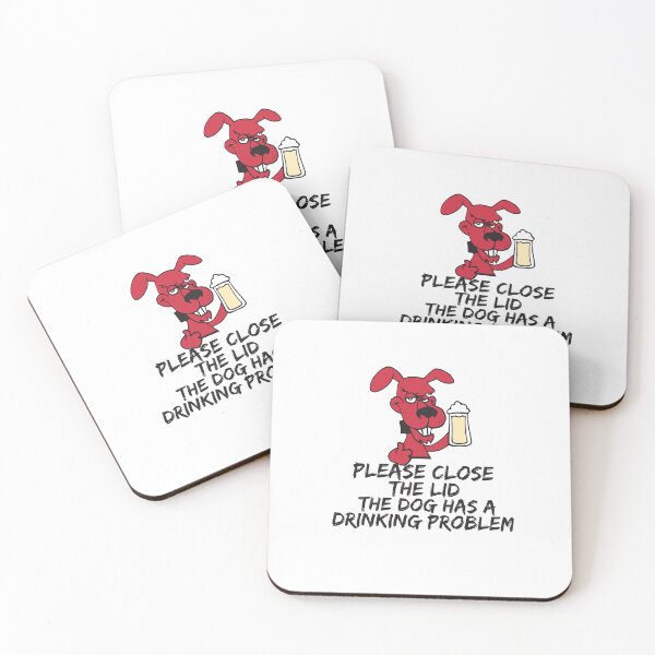 Item preview, Please close the lid the dog has a drinking problem,Funny Qoutes,Jim Halpert,Pam Beesly,Fuuny,Scranton designed and sold by PrixSympa.