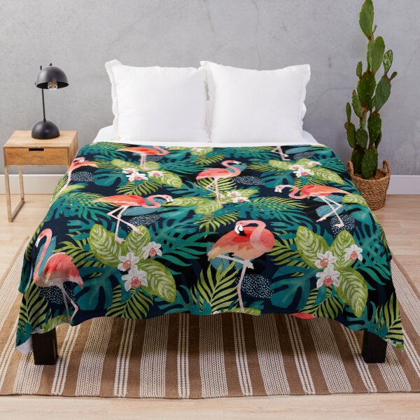 Item preview, Flamingo tropics designed and sold by adenaJ.