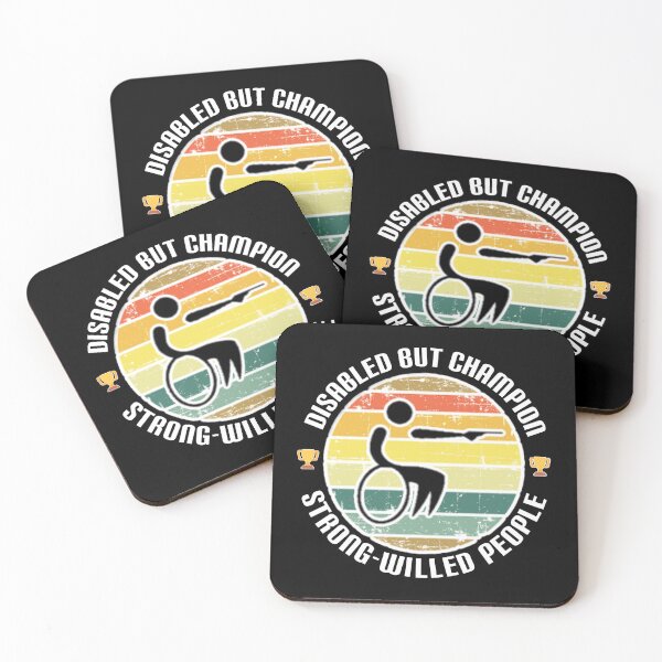 Item preview, Disabled but champion. designed and sold by Umiska.