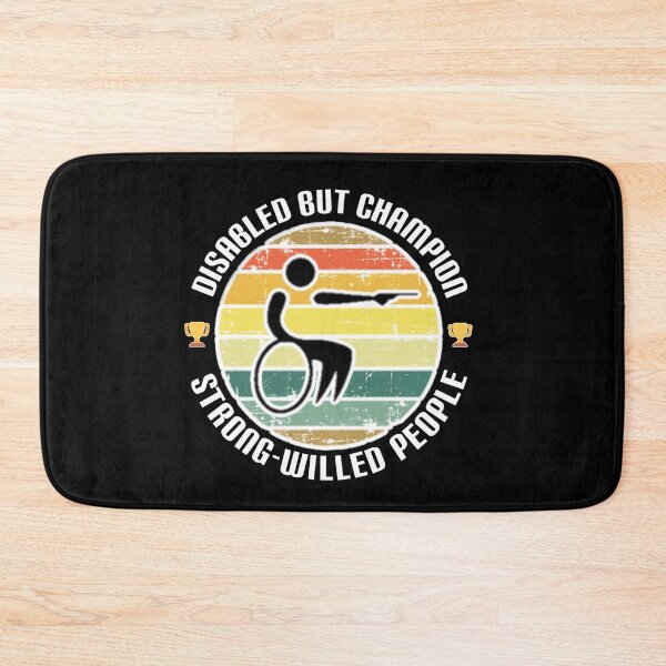 Item preview, Disabled but champion. designed and sold by Umiska.