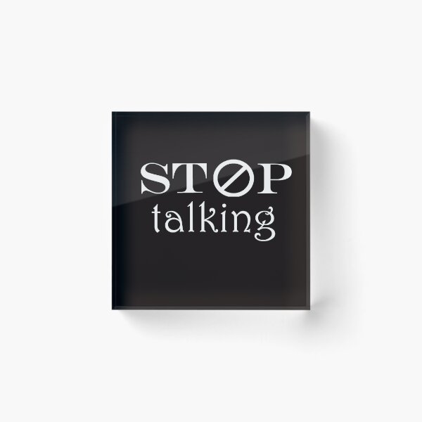 Item preview, Copy of Please Stop Talking t-shirt, sarcastic shirt, introvert t-shirt, introvert shirt, sarcasm t-shirt, don't talk shirt, boring gifts designed and sold by Fadwamoustakid.