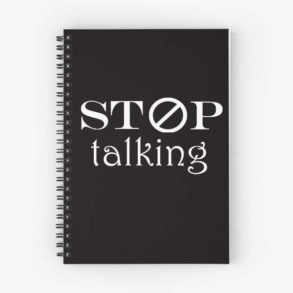 Item preview, Copy of Please Stop Talking t-shirt, sarcastic shirt, introvert t-shirt, introvert shirt, sarcasm t-shirt, don't talk shirt, boring gifts designed and sold by Fadwamoustakid.