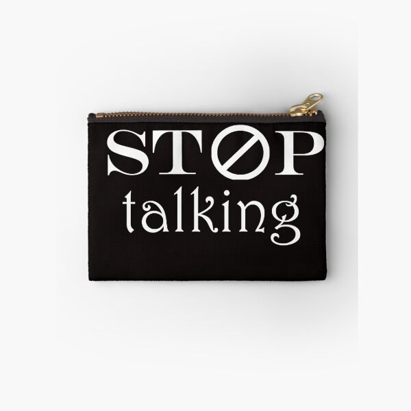 Item preview, Copy of Please Stop Talking t-shirt, sarcastic shirt, introvert t-shirt, introvert shirt, sarcasm t-shirt, don't talk shirt, boring gifts designed and sold by Fadwamoustakid.