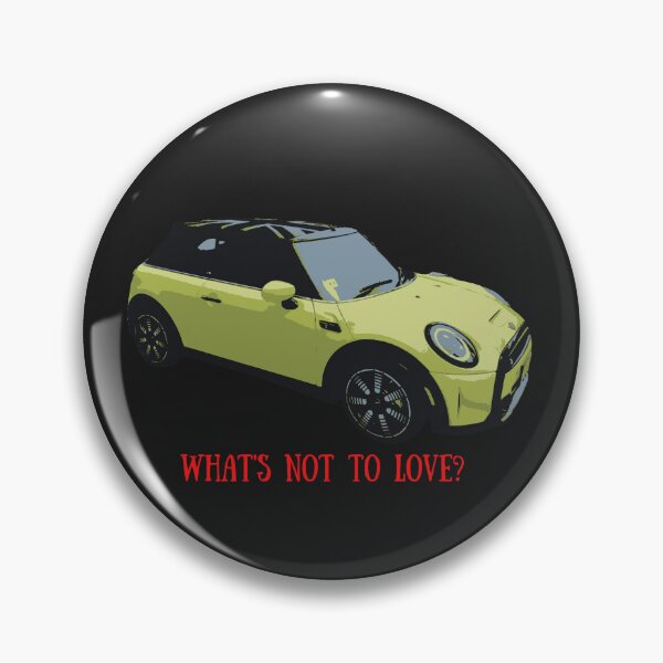Item preview, Yellow Mini Cooper, What's Not to Love? designed and sold by Pure9Design.