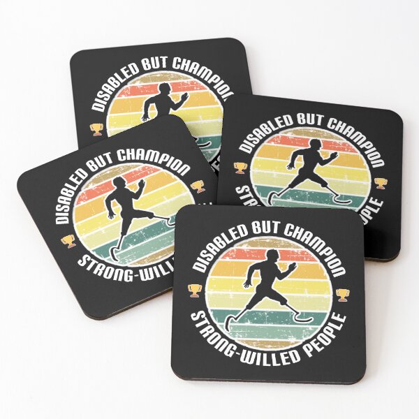 Item preview, Disabled but champion. Strong-willed people.  designed and sold by Umiska.