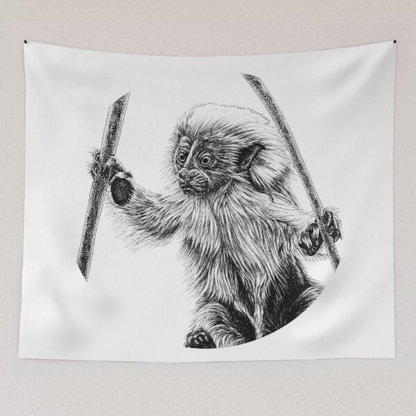 Item preview, Cotton-top tamarin baby designed and sold by LorenDowding.
