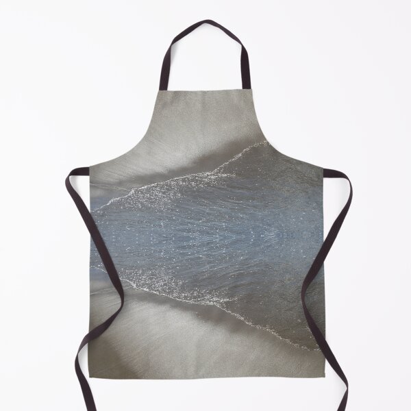 Item preview, Sea water meets silver sand, abstract beach designed and sold by Adriana Mueller.