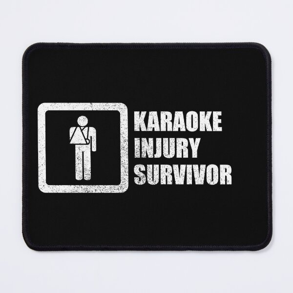Item preview, Karaoke Injury Survivor designed and sold by GloopTrekker.
