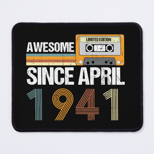 Item preview, Awesome Since April 1941 | 81th birthday | vintage April 1941 designed and sold by AMINE ★★★★★.