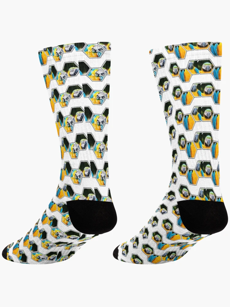 Thumbnail 4 of 5, Socks, Papagallo Parrots designed and sold by RicardoPeragua.